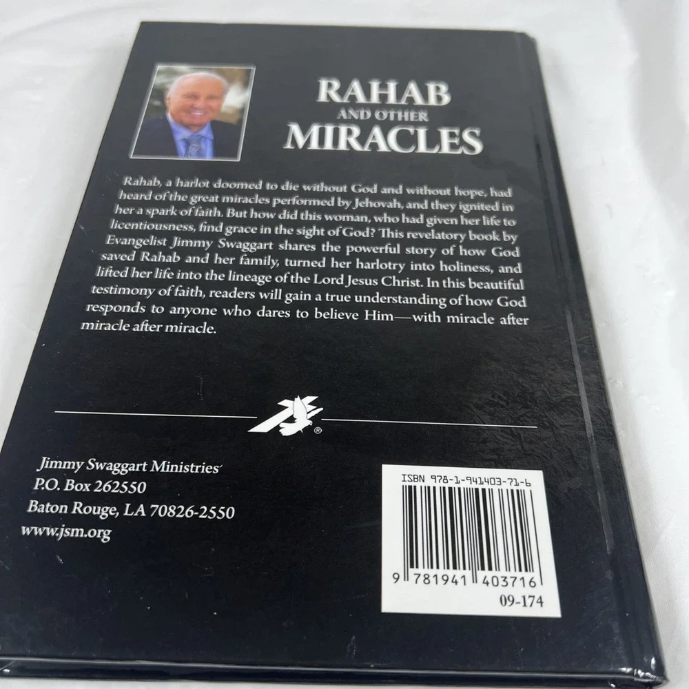 RAHAB AND OTHER‎ MIRACLES - Hardcover By Jimmy Swaggart - GOOD